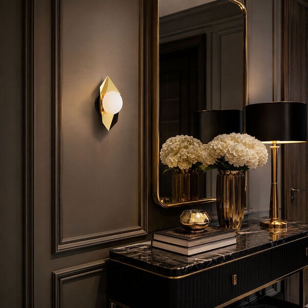 Lampa de perete APP1411-W BLACK GOLD