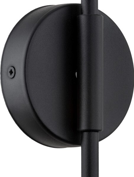 Lampă de perete AVALONE 1xE27/15W/230V 57 cm neagră/aurie Argon 8009