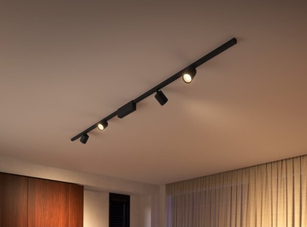 Philips Hue 4x LED lumini reglabile pentru sistem șină, 20,8W, 230V