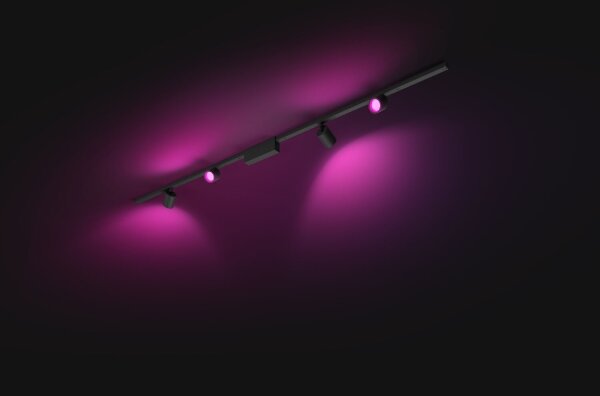 Philips Hue 4x LED lumini reglabile pentru sistem șină, 20,8W, 230V