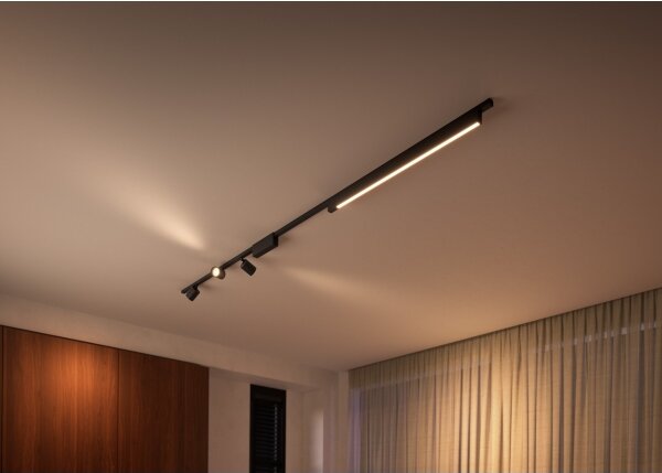 Philips SADA 4xLED RGB Hue, stmívatelné svítidlo do lištového systému, 44,6W, 23