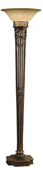 Lampadar OPERA 1xE27/100W/230V bronz/bej Feiss