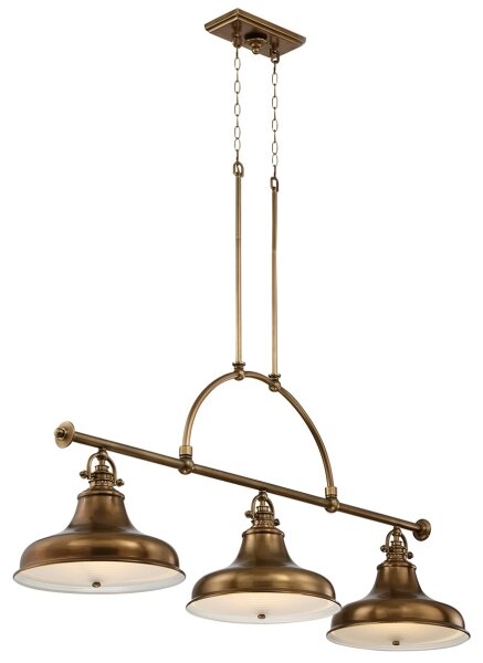 Lustră pe lanț EMERY 3xE27/100W/230V bronz Quoizel