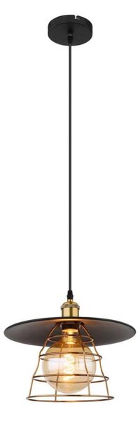 Lustră pe cablu VIEJO 1xE27/60W/230V Globo 15086BH1