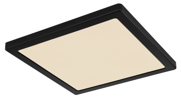 Plafonieră LED LASSE LED/24W/230V 3000/4000/6500K neagră Globo 12380-24B