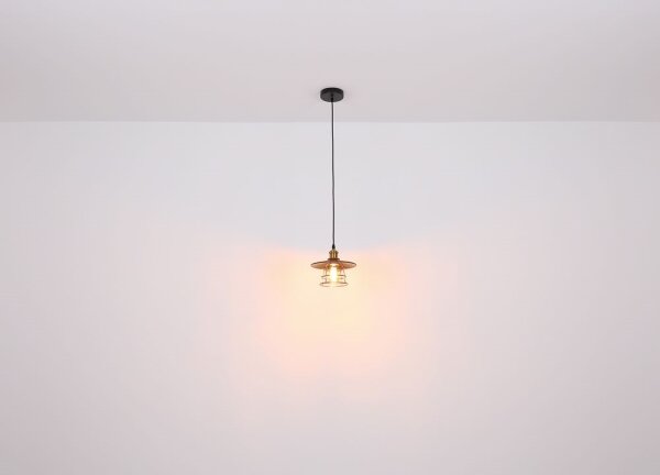 Lustră pe cablu VIEJO 1xE27/60W/230V Globo 15086BH1