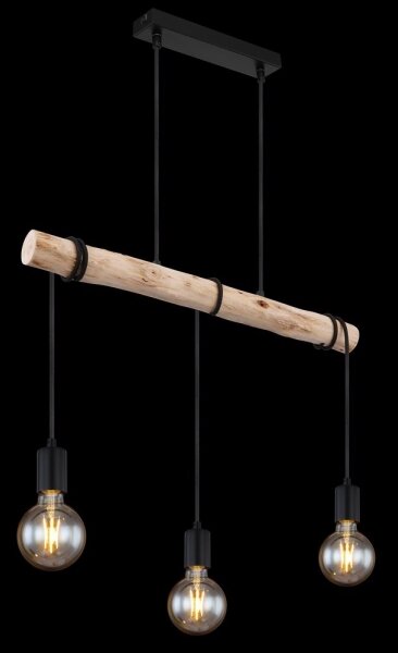 Lustră pe cablu GREGOR 3xE27/60W/230V Globo 15539-3H
