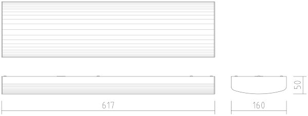 APLED - LED Lampă fluorescentă EeL LED/18W/230V 2000lm