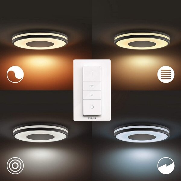 Philips 32610/30/P6 - Lampă LED dimabilă Hue BEING, 27W, 230V, cu telecomandă