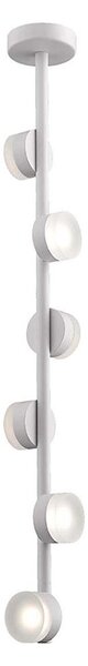 Klausen 140016 - Lustr LED COMFORT 6x5W/230V alb cu tija