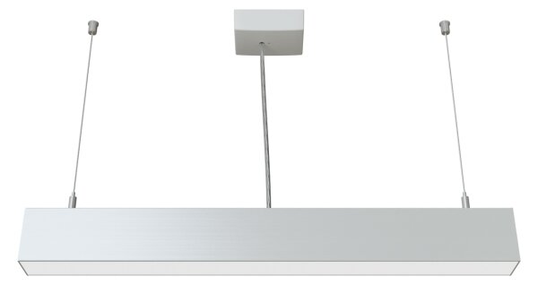 Lustră LED pe cablu LOOK LED/23W/230V 4000K 60 cm argintie APLED