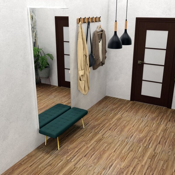Lustră pe cablu NOAK WOOD 2xE27/60W/230V