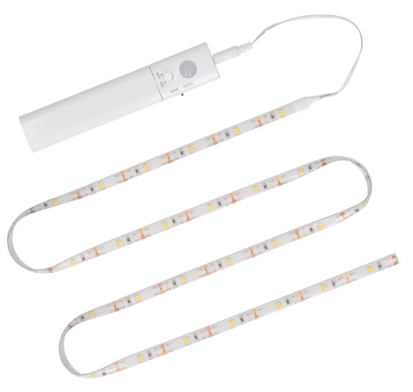 Bandă LED cu senzor Solight WM56 4xAAA 3000K 1m