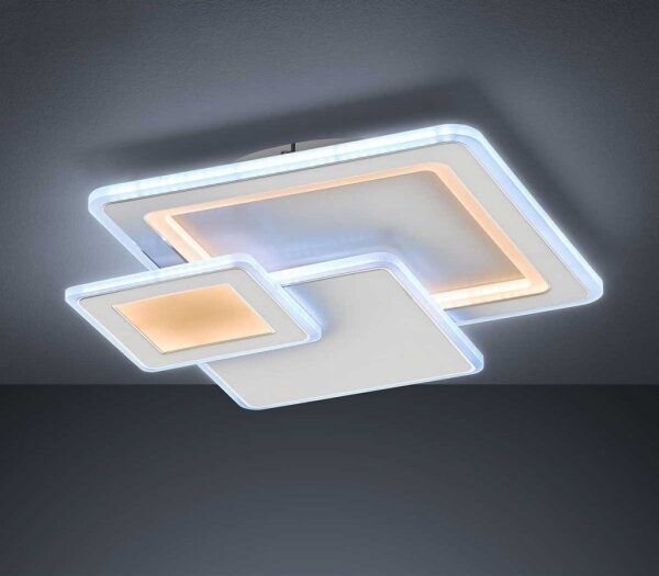 Plafonieră LED dimabilă MOLA LED/36W/230V 3000-5500K Wofi 11860 + telecomandă