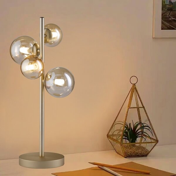 Lampă LED de masă 4xG9/3W/230V aurie Wofi 8014.04.14.9000
