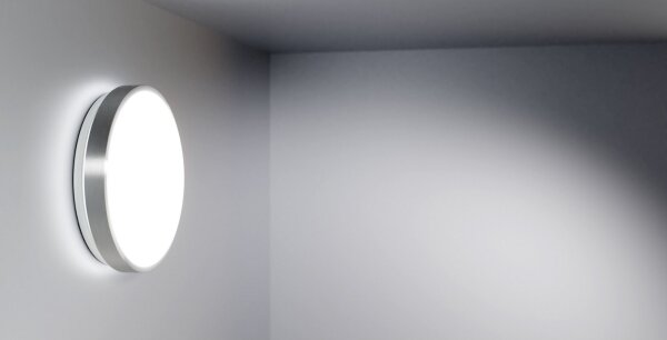 APLED - LED Plafonieră cu senzor LENS PP TRICOLOR LED/18W/230V IP44 1210lm