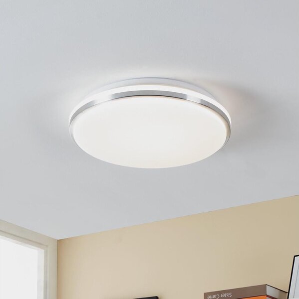 Plafonieră LED pentru baie PINETTO LED/15,6W/230V IP44 crom Eglo 900365