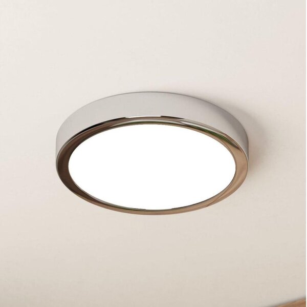 Eglo 900641 - Plafonieră LED de baie FUEVA, 17W, 230V, IP44, crom