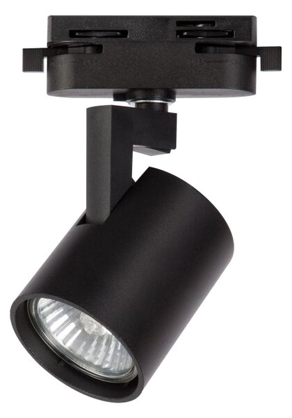 Reflector sina monofazata, design minimalist, 1xLED GU10, maxim 35W, negru mat