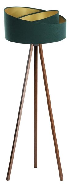 Lampă de podea GALAXY 1xE27/60W/230V verde/wenge
