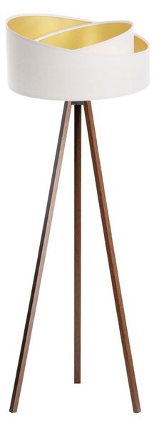 Lampă de podea GALAXY 1xE27/60W/230V alb/wenge