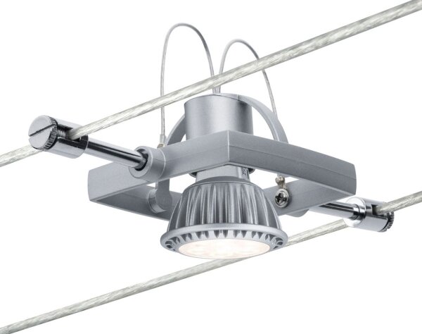 Paulmann 94134 - Set 5x GU5.3/10W, sistem complet pe cablu MAC, 230V, alb