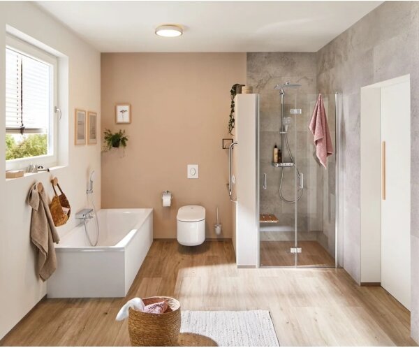 Plafonieră pentru baie LED/22,5W IP44 AVIAR 230V Paulmann 70882