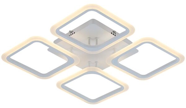 Lustră LED dimabilă aplicată LED/70W/230V 3000-6500K + telecomandă