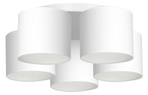 Lustră aplicată ARDEN 5xE27/60W/230V albă