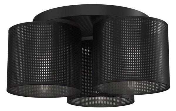 Lustră aplicată LOFT SHADE 3xE27/60W/230V neagră