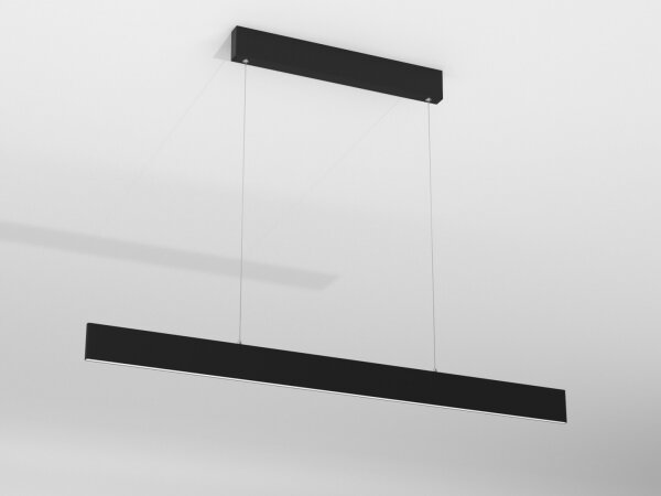 Immax NEO 07076L - Lustr LED dimabil pe cablu negru LISTON LED/18W/230V + DO