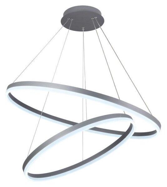 Lustră LED dimabilă pe cablu LED/100W/230V 3000-6500K + telecomandă