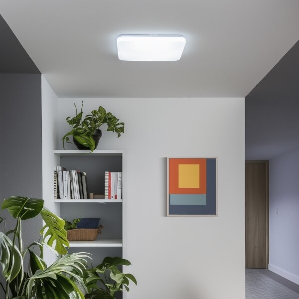 Brilagi - Plafonieră LED dimabilă SMART LED/28W/230V Wi-Fi Tuya + telecomandă