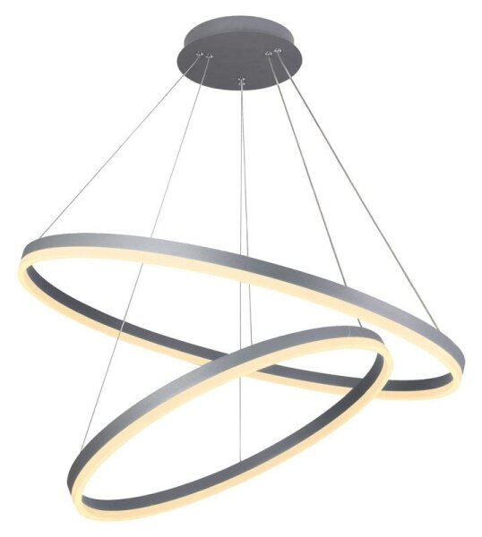 Lustră LED dimabilă pe cablu LED/100W/230V 3000-6500K + telecomandă