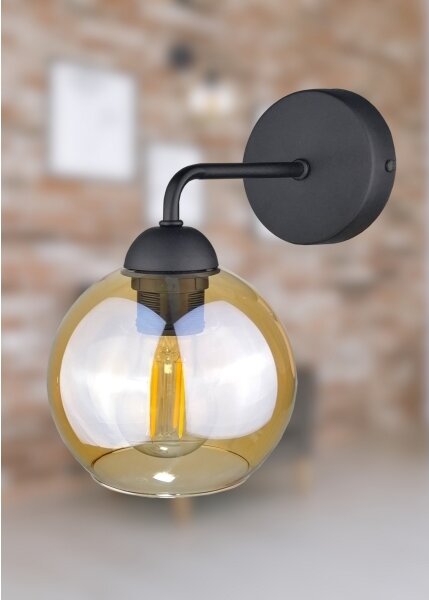 Aplică MELLE BLACK 1xE27/60W/230V