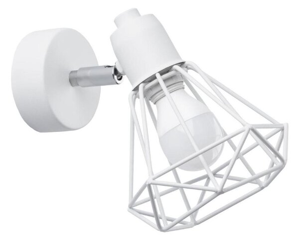 Spot de perete ARTEMIS 1xE14/40W/230V alb Sollux SL.1102