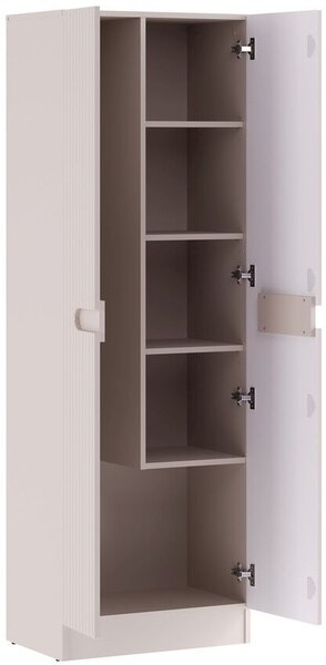 Comad Nova Cashmere dulap 60x39x180.5 cm laterala pe picioare bej NOVA CASHMERE 80-60-2D