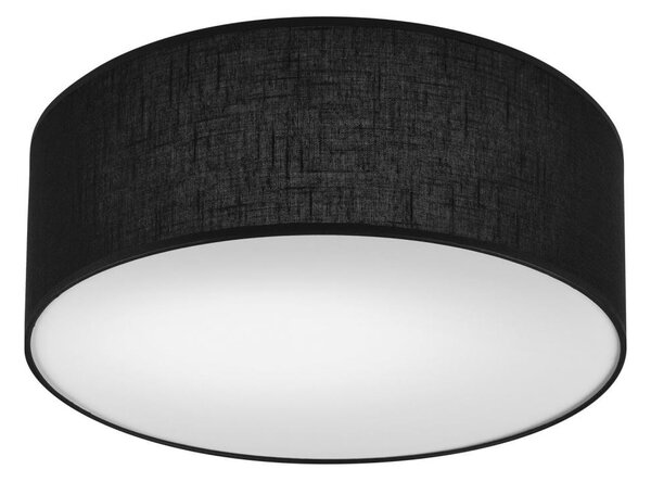 Plafonieră SIRJA 1xE27/60W/230V, pr. 35 cm, negru