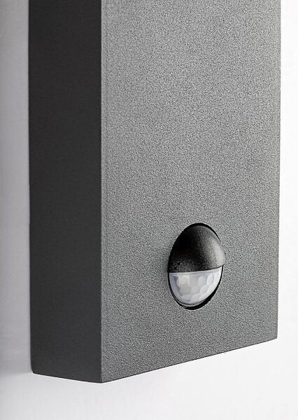 Lampă de perete de exterior cu senzor SAVANO 1xE27/40W/230V IP44 Rabalux 7267