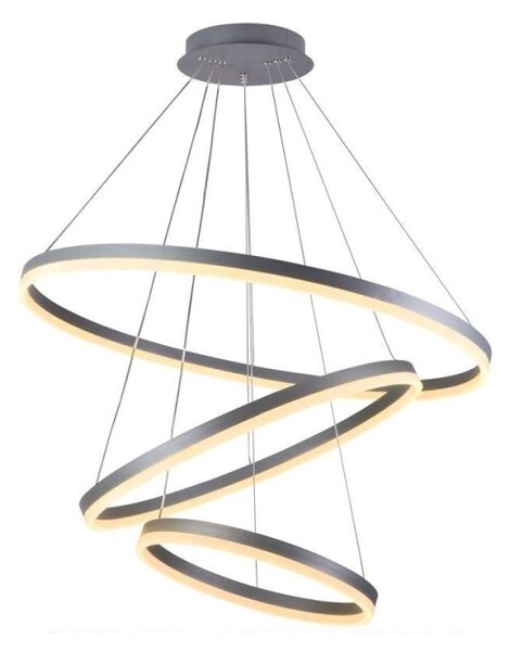 Lustră LED dimabilă pe cablu LED/125W/230V 3000-6500K + telecomandă