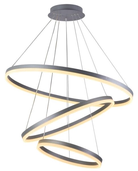 Lustră LED dimabilă pe cablu LED/125W/230V 3000-6500K + telecomandă