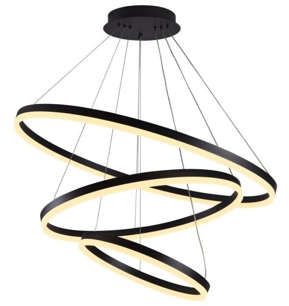 Lustră LED dimabilă pe cablu LED/125W/230V 3000-6500K + telecomandă