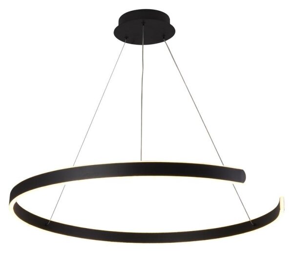 Lustră LED dimabilă pe cablu LED/100W/230V 3000-6500K + telecomandă