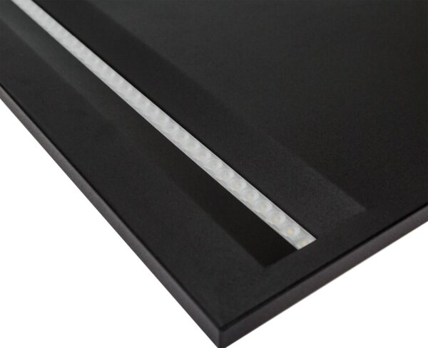 Panou LED ALGINE LED/44W/230V 60x60 cm 4000K UGR <16 negru