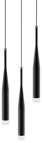 Lustră pe cablu CONTE 3xG9/40W/230V Zuma Line MD1998A-3BL