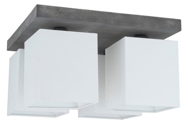 Spot-Light 2241436 - Plafonieră GREAT 4xE27/25W/230V