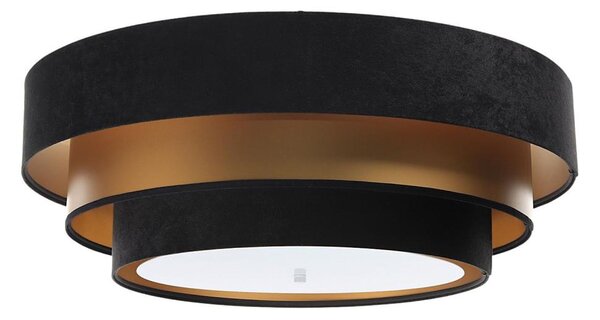 Lustr TRINITI 2xE27/60W/230V negru/auriu