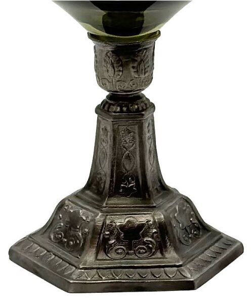 Lampă cu petrol KRASOMÍRA 42 cm verde pădure