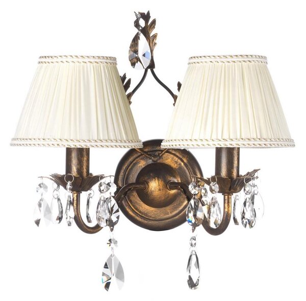 Aplică KAREN 2xE14/6W/230V bronz ONLI