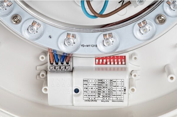 Rabalux 75012 - Plafonier LED LARCIA 19W 230V IP44 cu senzor alb